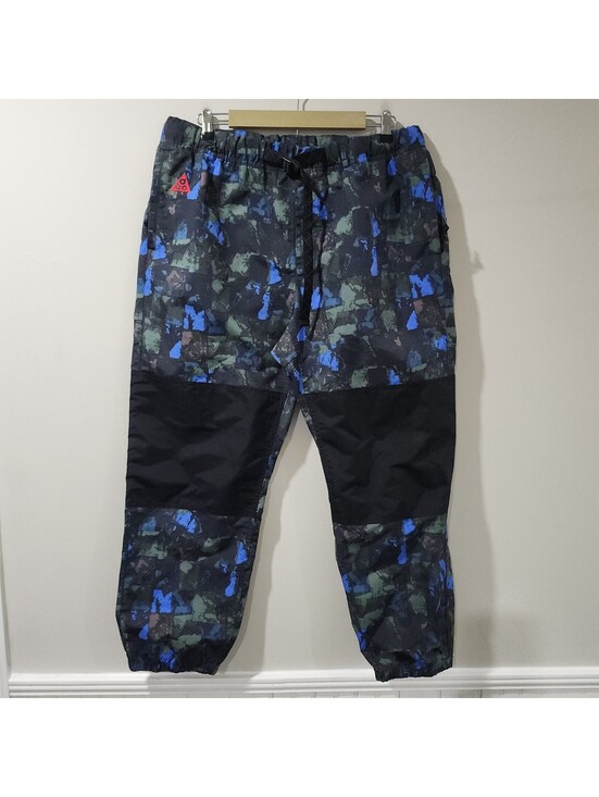 Nike ACG Other - Nike ACG NRG Trail Pants All Over Outdoor Belted Camp Nylon CI0453-010 Large